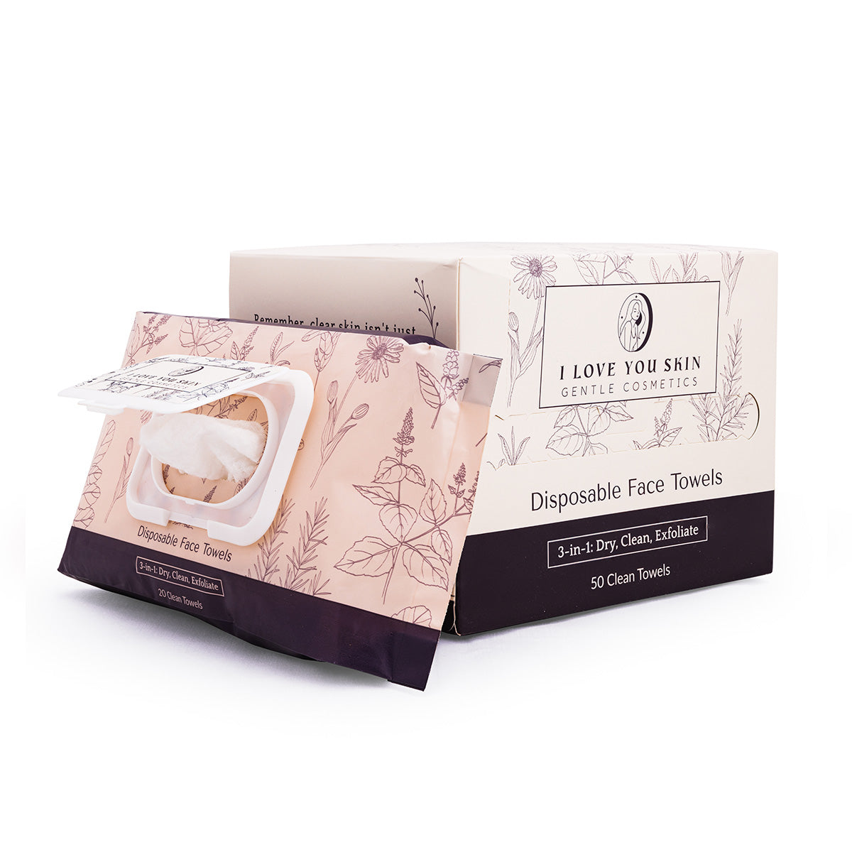 3-in-1 Face Towels XL